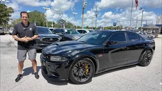 Thumbnail: The Dodge Charger Scat Pack Widebody Hemi is BETTER than a 2026 Charger Hurricane