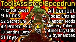Thumbnail: How fast can you 100% DOOM Eternal without "cheating"?