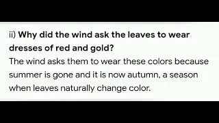 Thumbnail: Class VII/ The Wind and the Leaves/ Question Answer/ অসমীয়া বিশ্লেষণ