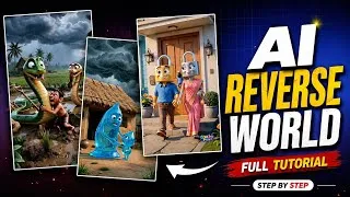 Thumbnail: Full Tutorial - Ulti Duniya Ai Video Kaise Banaye | How To Create Reverse World Ai Video 
