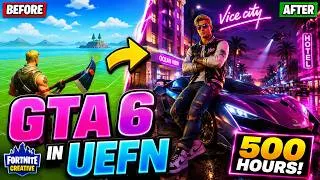 Thumbnail: I Spent 500 Hours Building GTA 6 Inside Fortnite