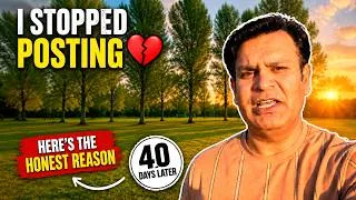 Thumbnail: I Stopped Posting for 40 Days… Here’s the Honest Reason 🇳🇱