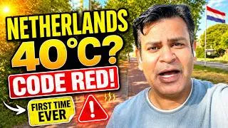 Thumbnail: Netherlands Issues FIRST-EVER Code Red for Heat 😳 | 40°C Reality in Europe