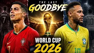 Thumbnail: 🔥 Ronaldo & Neymar – The Last Goodbye 💔 | World Cup 2026 ⚽🏆