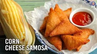 Thumbnail: Corn Cheese Samosa | Crispy & Cheesy Tea-Time Snack | Monsoon Special Recipe | Chef Varun | #fifa