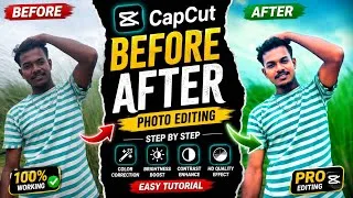 Thumbnail: CapCut Photo Editing Tutorial | Make Your Photo Look Cinematic | Before After Edit