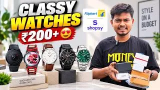 Thumbnail: Best Men’s Watches Starting ₹200 | 7 Classy Watches from Shopsy & Flipkart | Rajveer Rupam