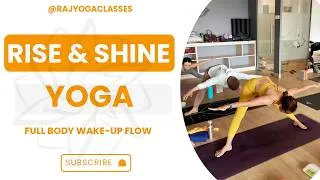 Thumbnail:  Morning Rise & Shine Yoga Flow | 45 Min Full Body Energy