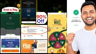 Thumbnail: Send Money ₹5 Cashback Offer - ₹50 Flat Cashback - ₹200 Free Food - ₹100 Cashback - Free Shopping✅