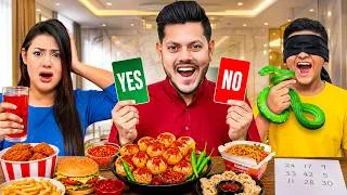 Thumbnail: ভয়ংকর খাবার খাওয়ার প্রতিযোগিতা! 😱 | We Tried Viral Food Challenges | Rakib Hossain