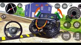 Thumbnail: Modified Mahindra Thar😈Games:Indian Black Thar (Gadi Wala Games) Car Game Android Game - #2026