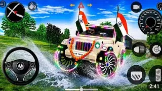 Thumbnail: Dollar (Song) Modified Mahindra Black M Thar 😈|| Indian Cars simulator 3D || Android Gameplay
