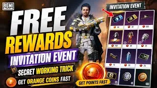 Thumbnail: BGMI Invitation Event Free Rewards Guide | How to Get Orange Coins Fast (Working Trick)