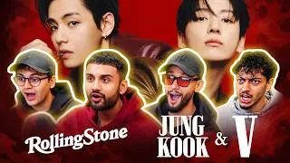 Thumbnail: OUR FIRST TIME WATCHING BTS V & Jung Kook Rolling Stone Interviews