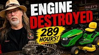 Thumbnail: Can This John Deere S140 Be Saved? Destroyed Briggs V-Twin at 289 Hours