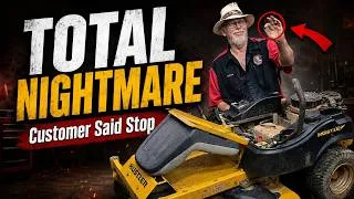 Thumbnail: Total Nightmare: Hustler Raptor No-Start with a Kohler Engine — Customer Said Stop!