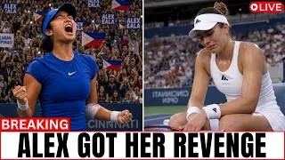 Thumbnail: BOMBSHELL! Alex Eala STUNS Ruse in Cincinnati — $7.5M WTA 1000 Crowd ERUPTS!