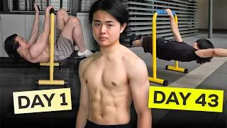 Thumbnail: I Learned the One Arm Front Lever in 43 Days