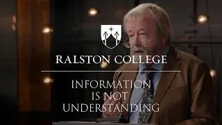 Thumbnail: AI and the Battle for the Soul with Iain McGilchrist - Lecture 1: Information is Not Understanding