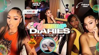 Thumbnail: SUMMER DIARIES 009. 🌸🫧| makeup class, hair, dinner, friends, love island || Ra’Mariah Alexia