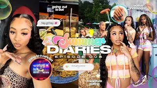 Thumbnail: SUMMER DIARIES 008. 🌸🫧| concert, photo shoot, golfing, hair, friends || Ra’Mariah Alexia