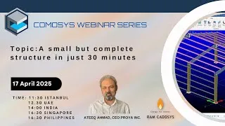Thumbnail: COMOSYS WEBINAR SERIES 09:  A Small but Complete Structure in 30 mins