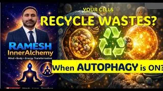Thumbnail: Your Cells Recycles Wastes? When Autophagy Turns On? I Cellular Recycling का Science