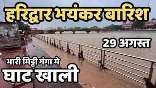 Thumbnail: हरिद्वार खाली भयंकर बारिश || काँप रहे श्रद्धालू आज | Haridwar live || Har ki paudi, chardham yatra 