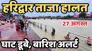 Thumbnail: हरिद्वार बारिश हालत ||  अलर्ट सावधान | Haridwar live | Char dham yatra | haridwar latest video 