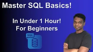 Thumbnail: Master SQL Basics [in under 1 Hour for Beginners]