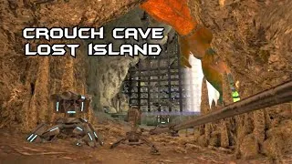 Thumbnail: Lost Island Crouch Cave - Base Tour - THC - ARK PVP