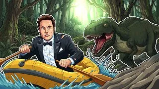 Thumbnail: I Spent 100 Days Building Jurassic World Rebirth….