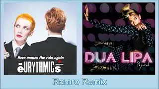 Thumbnail: Eurythmics - Here comes the rain again / Dua Lipa - Physical (Ramro Remix)
