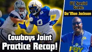 Thumbnail: Cowboys VS Rams Joint Practice/Scrimmage recap! + updates on Puka, Garrett, & Donald! | NFL 2026