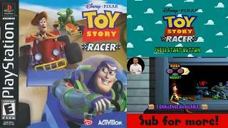 Thumbnail: Disney-Pixar's Toy Story Racer – Full Gameplay on PlayStation (PS1) | Cartoon Kart Racing Experience