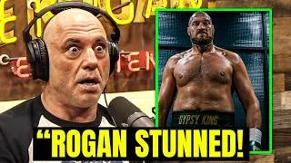 Thumbnail: "Joe Rogan SHOCKED By Tyson Fury's INSANE New Training For Anthony Joshua Fight!"