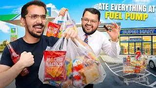 Thumbnail: I Ate Everything at Fuel Pump Under 10K Challenge!