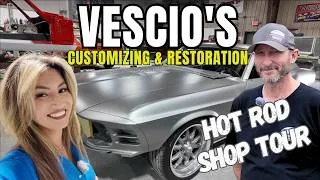 Thumbnail: VESCIO'S CUSTOMIZING AND RESTORATIONS HOT ROD SHOP TOUR CLASSIC CAR FULL SERVICE SHOP ROGERS, MN
