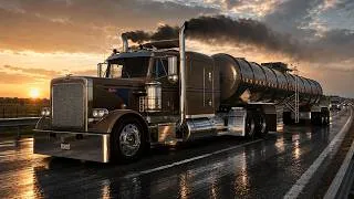 Thumbnail: ATS 1.60 | Peterbilt 359 | Truck Smoke Plugin | Realistic Driving POV 4K