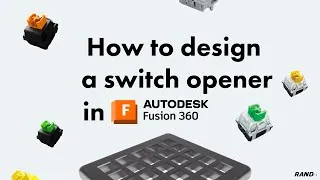 Thumbnail: How To Design A Switch Tester In Fusion 360