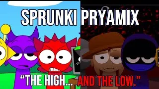 Thumbnail: “The high and the low” - A Sprunki Pyramix mod mix