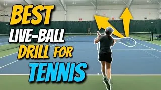 Thumbnail: 2 Cross 1 Line (BEST College Tennis Drill)