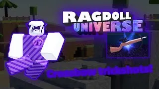 Thumbnail: Crossbow trickshots edit | Roblox Ragdoll Universe