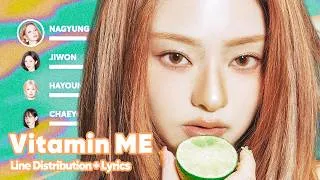 Thumbnail: fromis_9 - Vitamin ME (Line Distribution + Lyrics Karaoke) PATREON REQUESTED