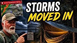 Thumbnail: 🎬 Storms Moved In During My Hidden Hammock Camp