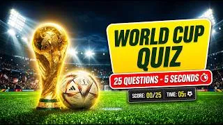 Thumbnail: Most People Fail This FIFA World Cup Quiz | Test Your Football Knowledge