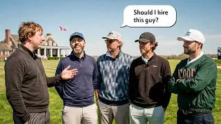 Thumbnail: Can I Convince Erik Anders Lang to Hire Me as a Golf Creator?