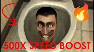 Thumbnail: Skibidi Toilet 500X SPEED BOOST