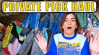 Thumbnail: PRIVATE PICK * vintage 90s clothing haul * JNCO, GOOSEBUMPS, POWER RANGERS