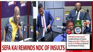 Thumbnail: “Walk Out, How Dare U Insult Me & Still Be Here” NDC Regret Today: Sammy Gyamfi Clash With Sefa Kayi